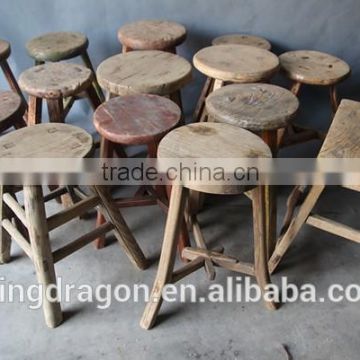 Chinese Antique Shanxi Rustic Natural Stool                        
                                                Quality Choice