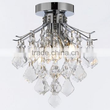Modern LED Crystal Ceiling Mounted Chandelier Lamp Fancy Light Lighting Fixture for Home House Decoration CZ7316C/300