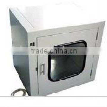 Lab class 100 stainless steel clean room square pass box (HL-CDC022)