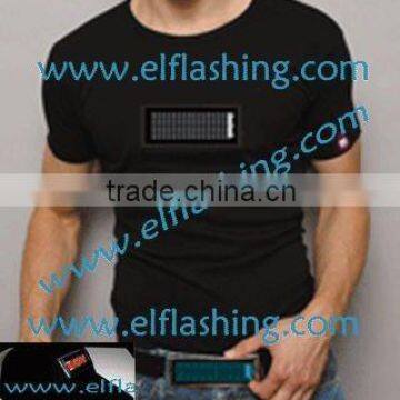 LED T-Shirt, LED Message t-shirt