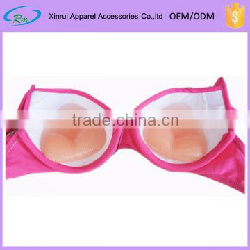 Cute breast enhancement removable bra pads for swimwear