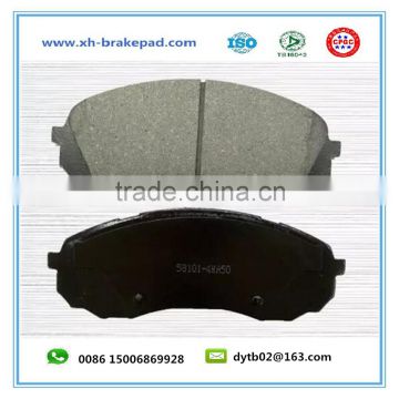 top quality brake pads factory semi metal 58101-4DE00/58101-4HA50 used for hyundai