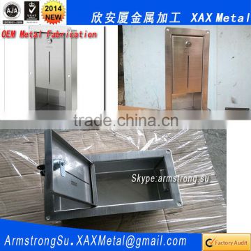 XAX06TD OEM metal fabrication affordable economical Recessed Toilet Tissue Dispenser