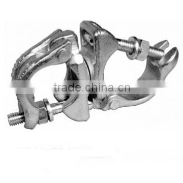 Forged scaffolding clamp swivel coupler/drop forged double coupler/scaffold coupler t bolt