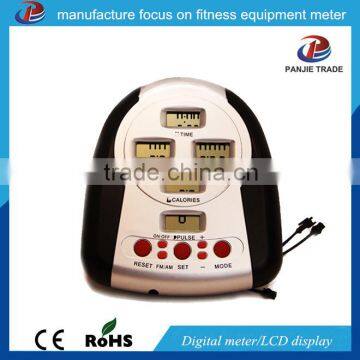 New stlyle CE RoHS proved electric treadmill pulse meter