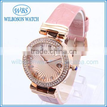 Fashion Cheap Custom Logo Quartz Type Lady Watch