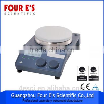 5 Inch Round LCD Digital Magnetic Hotplate Stirrer with timer for Unattended Operation