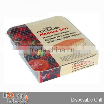 22*27*5 cm Instant BBQ Charcoal Grill, Char Grill