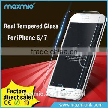 best price new premium tempered glass screen protector for iphone 6/7 mobile phone