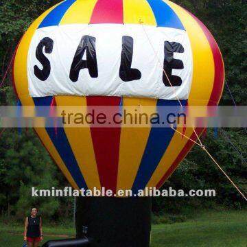 red yellow blue sale large inflatable ground balloon