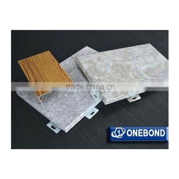 High quality & cheapist price Special shape of Hyperboloid Aluminum panel/stone aluminum panels for floor