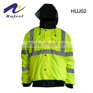 USA fluroscent 3m reflective safety jacket