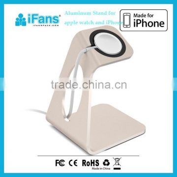 For Apple Watch Stand Aluminum,Phone Holder/Charging Dock for Apple Watch 38mm and 42mm