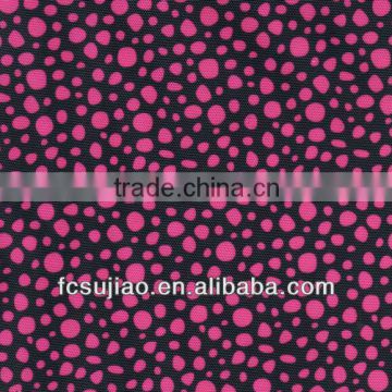 100% polyester printing 600D PU coated fabric