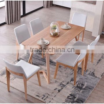 Modern furniture wooden dining room set