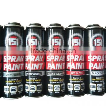 Empty aerosol tin can for spray paint filling diam. 52mm