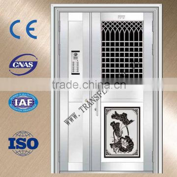 New Design, Chinese Stainless Steel Door Design with factory price