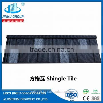 Hot sale in Africa Stone coated metal roof tiles and roofing sheet with different shapes