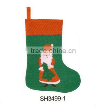 Hot sale christmas stocking for decoration