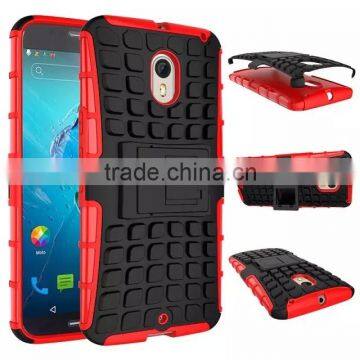 For MOTO X STYLE XT1570 Armor CASE Heavy Duty Hybrid Rugged TPU Impact Kickstand Hard Cover ShockProof CASE