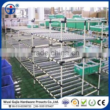 fifo racking system,pipe racking,plastic coated steel racking