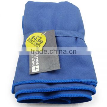 antibacterial quick dry suede towel microfiber suede towel