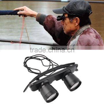 2017 Hot 3x28 Magnifier Glasses Style Outdoor Fishing Optics Binoculars Telescope Free Shipping Quality