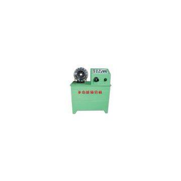 Hose crimping machine