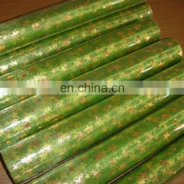 2015 best selling decoration star printed organza roll flower wrapping roll