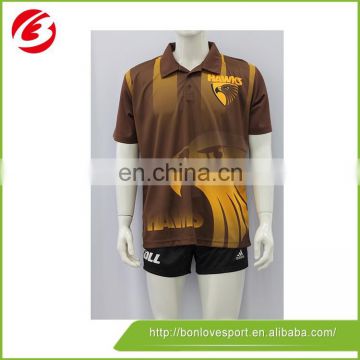 China Manufacture Vertical Striped Polo Shirts