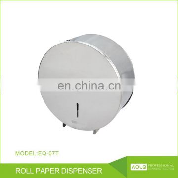 Wall mounted stainless steel roll toilet paper dispenser , paper towel box