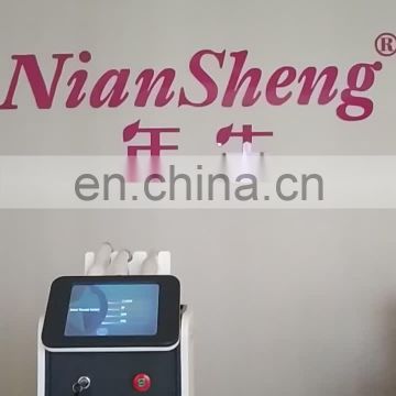 Niansheng Portable 3 in 1 beauty equipment new style SHR /OPT/IPL fast hair removal+elight+RF+laser Multifunctional