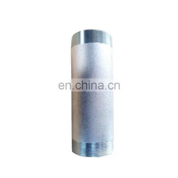 dn25 carbon steel npt male double threaded butt weld swage concentric nipple