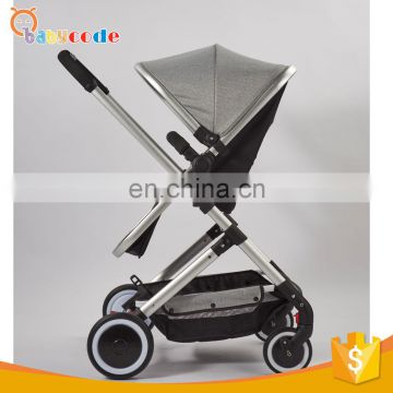 China Supply Pram Baby Time Stroller With Back Wheel Suspension
