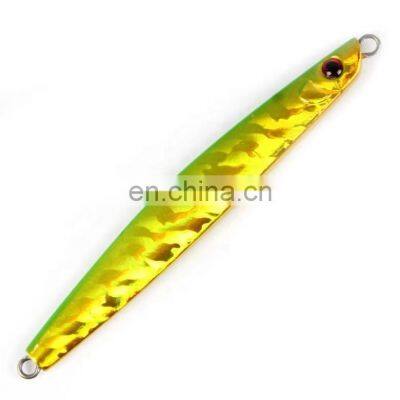 HOT sale hard metal spoon spinner bait plastic lure slow jig