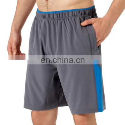 2021 new wholesale Summer nylon plus size men's solid color running shorts for 2021