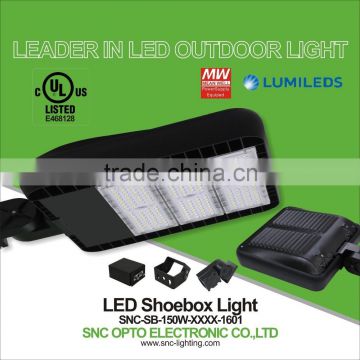 New Top Quality UL cUL certified Led Shoebox Light 150W for court playground stadium roadway lighting