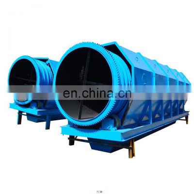 Waste garbage recycling machine rotating drum screen sieve for sale
