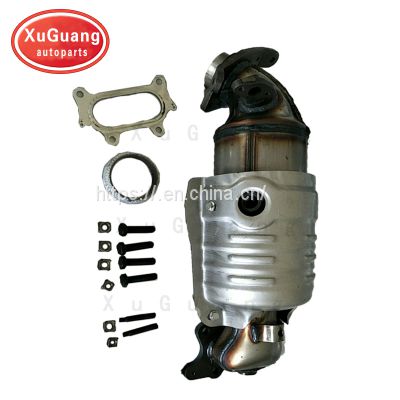 High Quality Three Way Catalytic Converter For Honda Civic Carton with sheathing and accessories