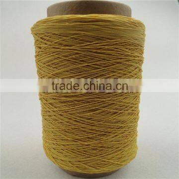 rubber/latex thread covered elastic yarn latex thread of covered Rubber ...