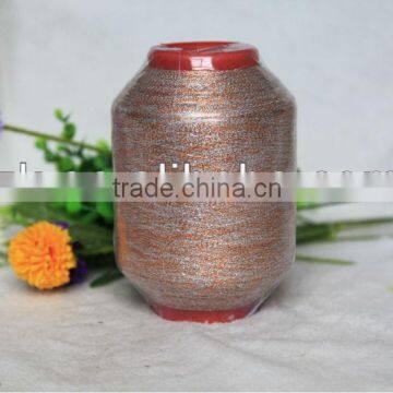 3 COLORS MH type METALLIC YARN FOR WEAVING AND KNITING