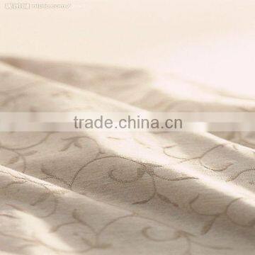 100%cotton dyed solid color jacquard fabric