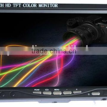 7inch HDMI/VGA/AVmonitor for car pc, camera, basic model