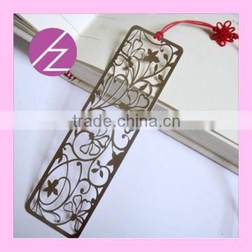 New Arrived Laser Cut Metallic Paper Bookmark SQ-2 from Haoze