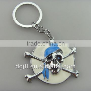 Fashion metal pirate keychain