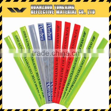 Made In China Eco-Friendly Pvc Best Sell Reflective Slap Band