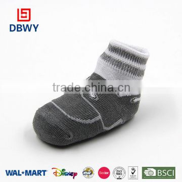 108N Shoe Pattern Design Top Quality Cotton Baby Socks