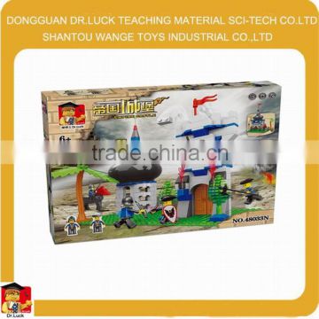 Educational Toy, kids game Castle Toy with Soldier figurine