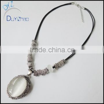 New Design Jewelry Vintage Round Choker Stone Necklace