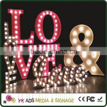 marquee letter Customized Letter Sign